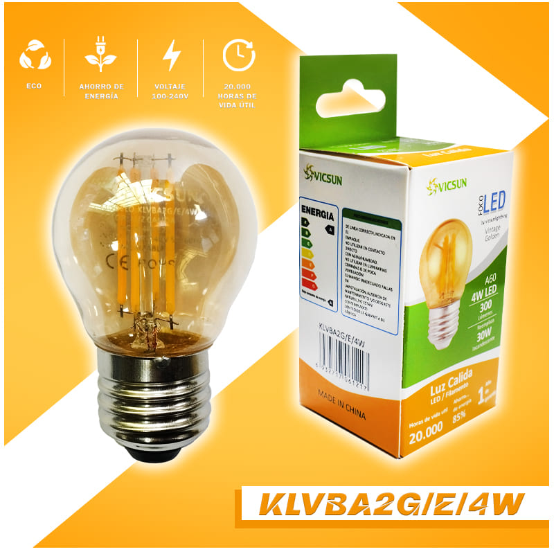 LUMINARIA LED VINTAGE